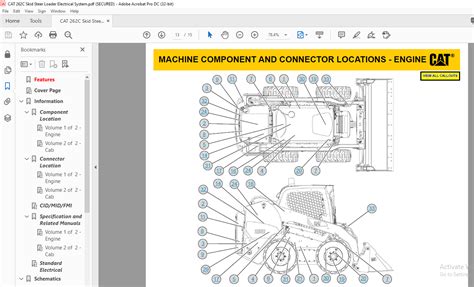 cat 262 skid steer battery location|cat 262c2 maintenance manual.